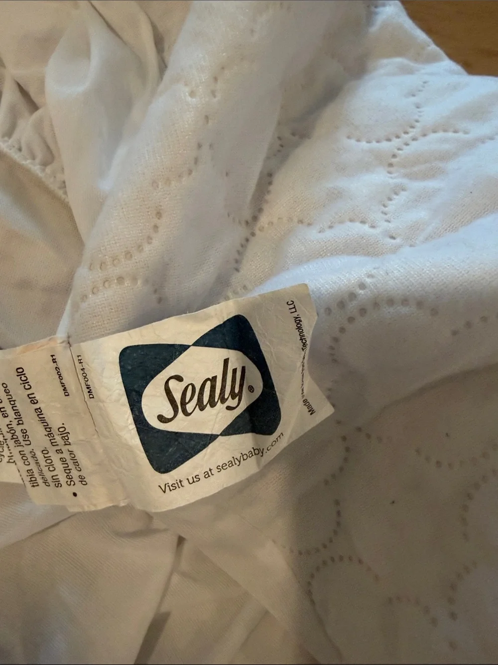 White Quilted Mattress Protector Cover - Lightweight Mattress Pad